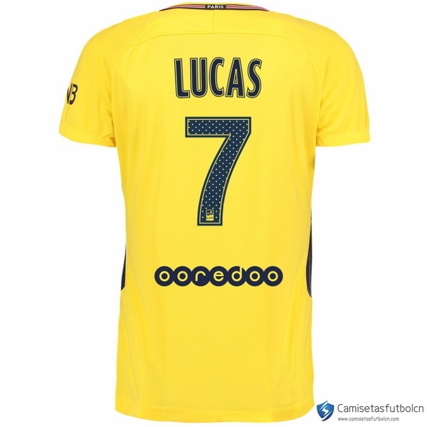 Camiseta Paris Saint Germain Segunda equipo Lucas 2017-18